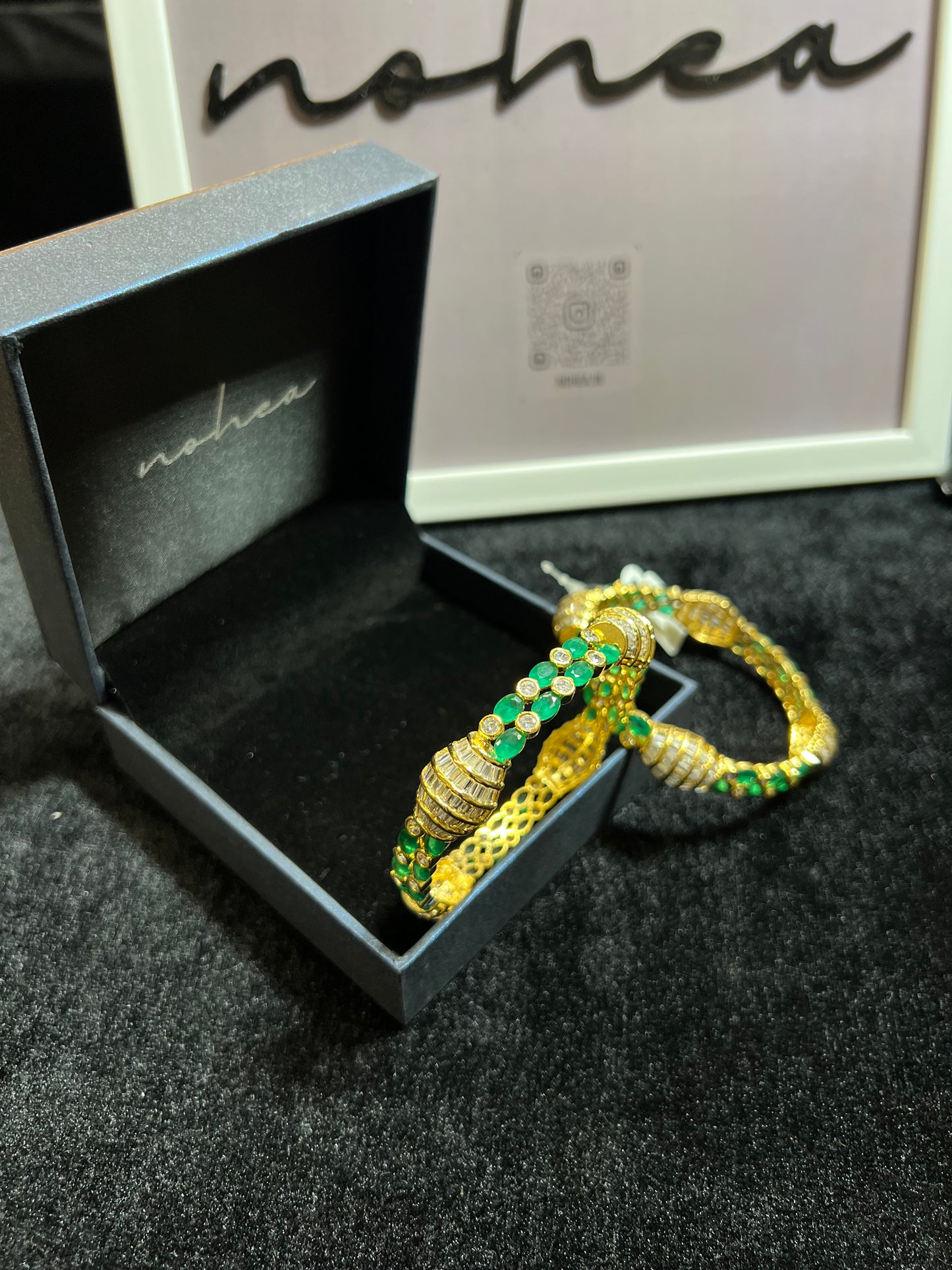 Ciena Green Bangles