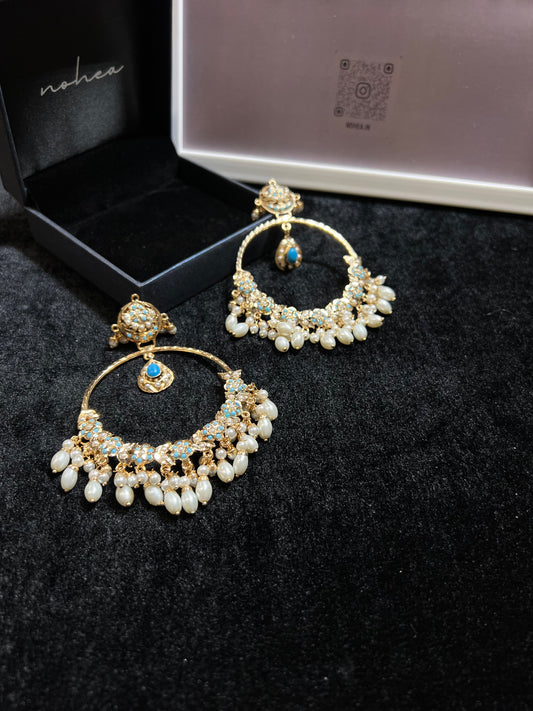 Atreyi Feroza Jadau Earrings