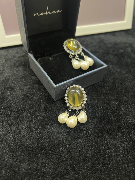 Niata Yellow Earrings