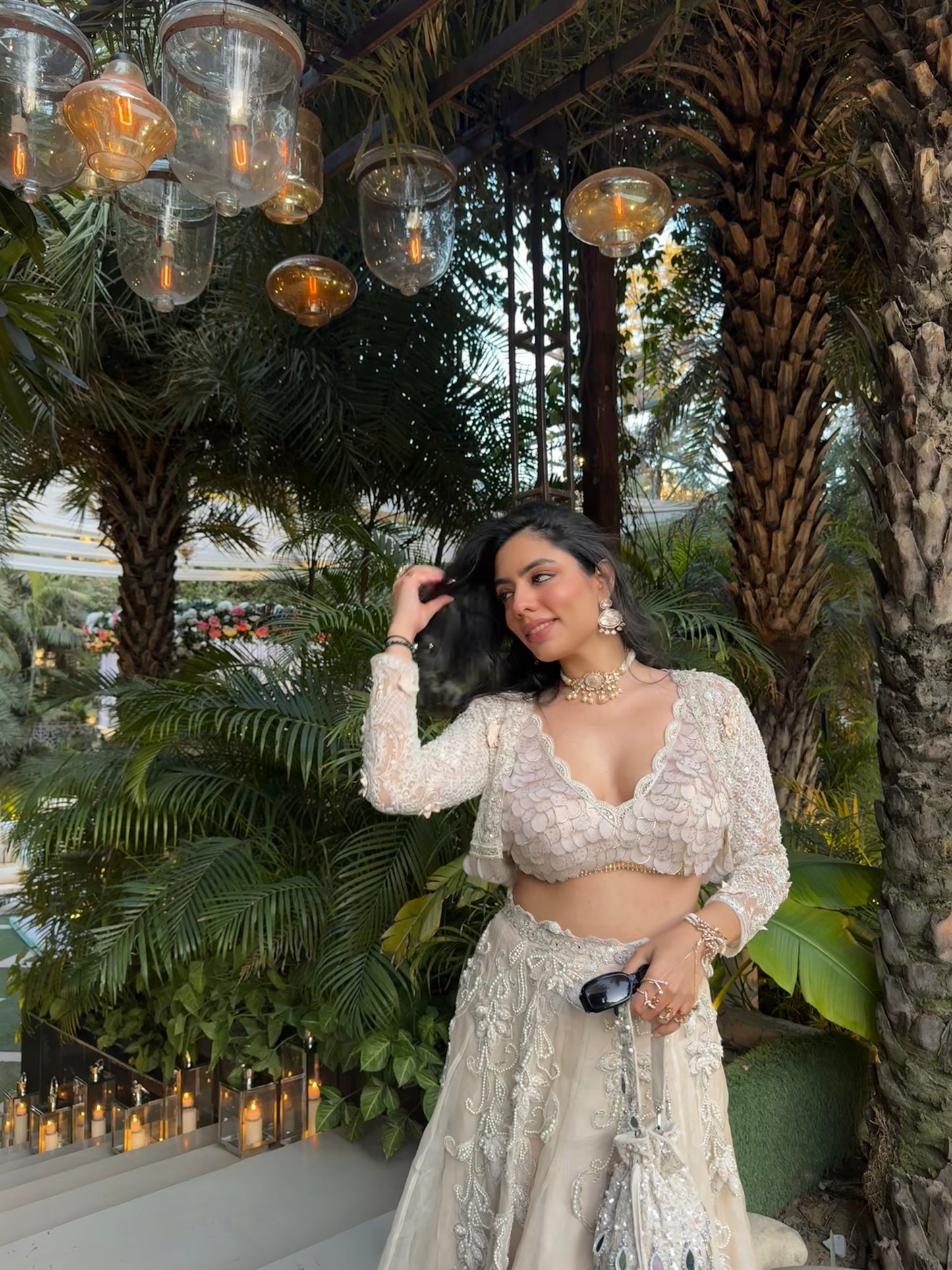 Mother of Pearl Tear Set