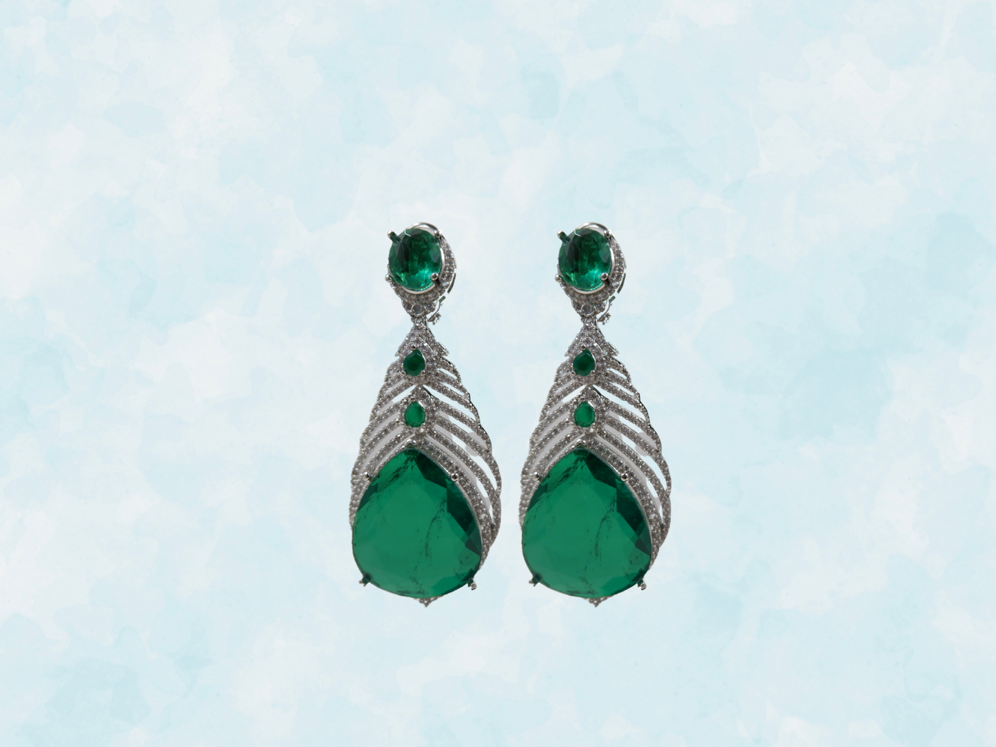 Green Crab Earrings