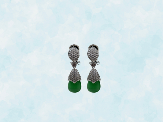 Starlight Emerald Earrings