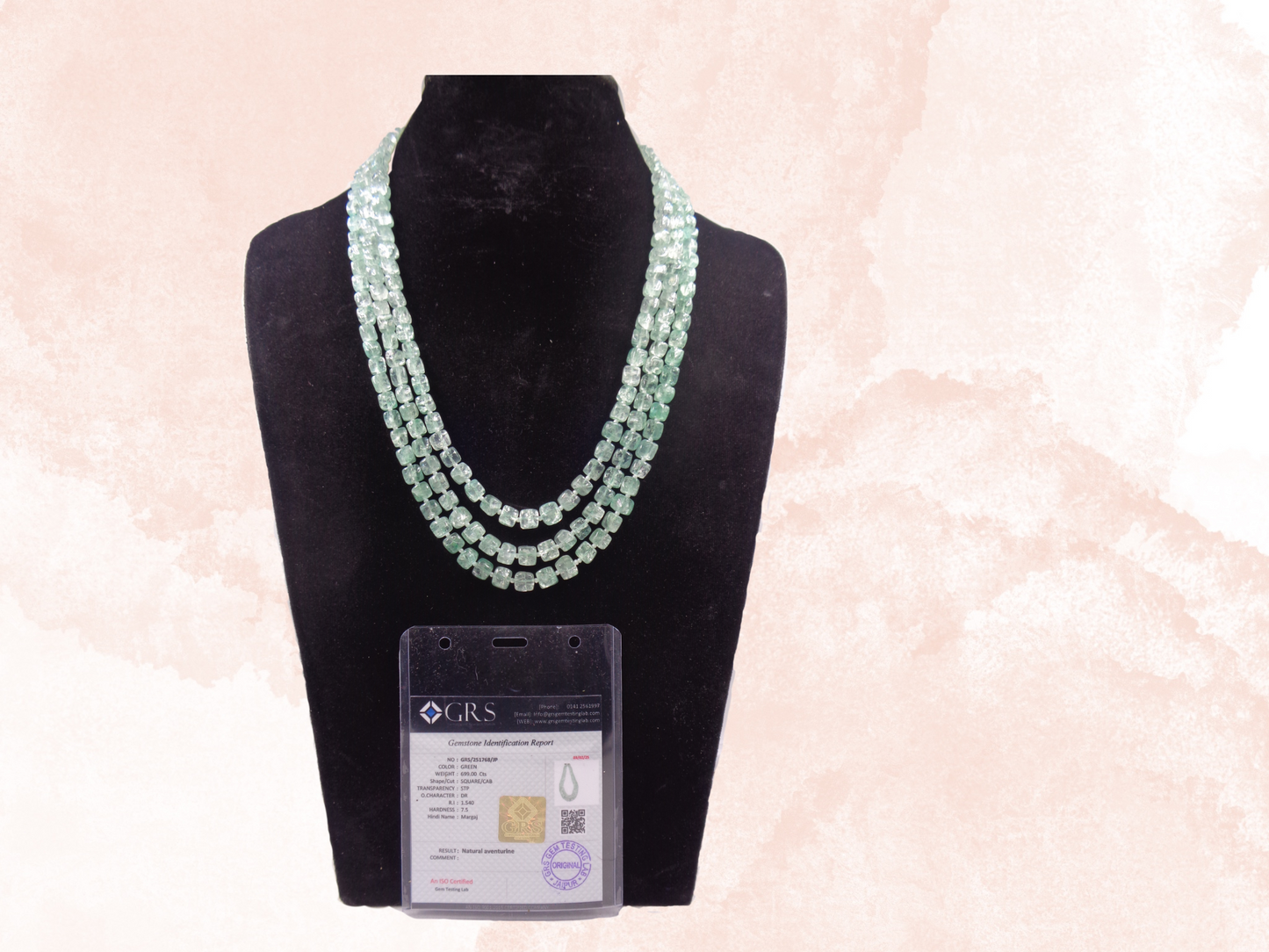 Zambian Grove Aventurine Necklace