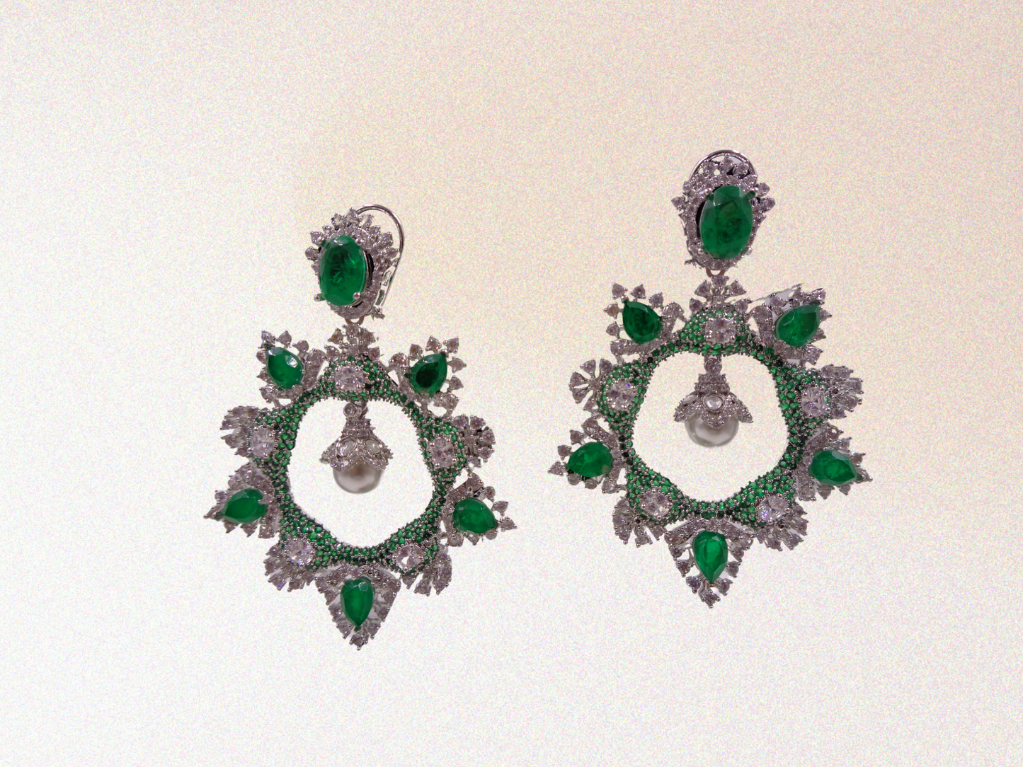 Doublet Starburst Earrings