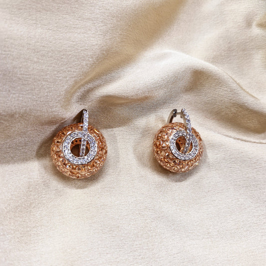 Champagne Orbit Earrings