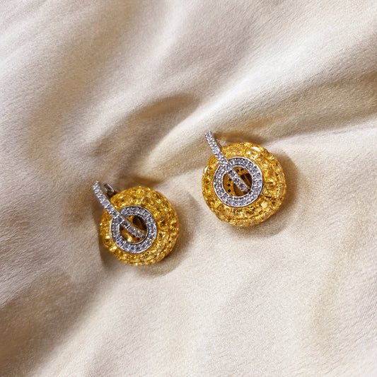 Sunlit Orbit Earrings