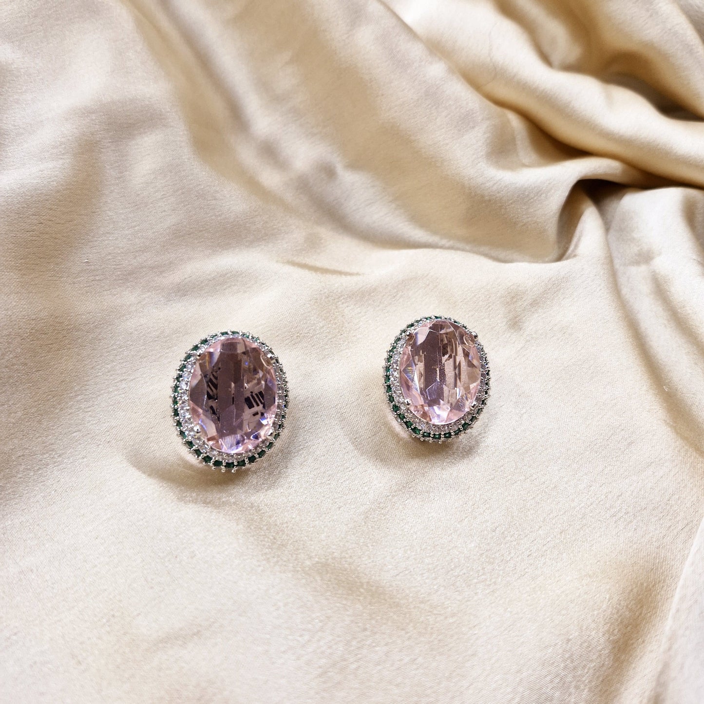 Oval Swarovski Stud