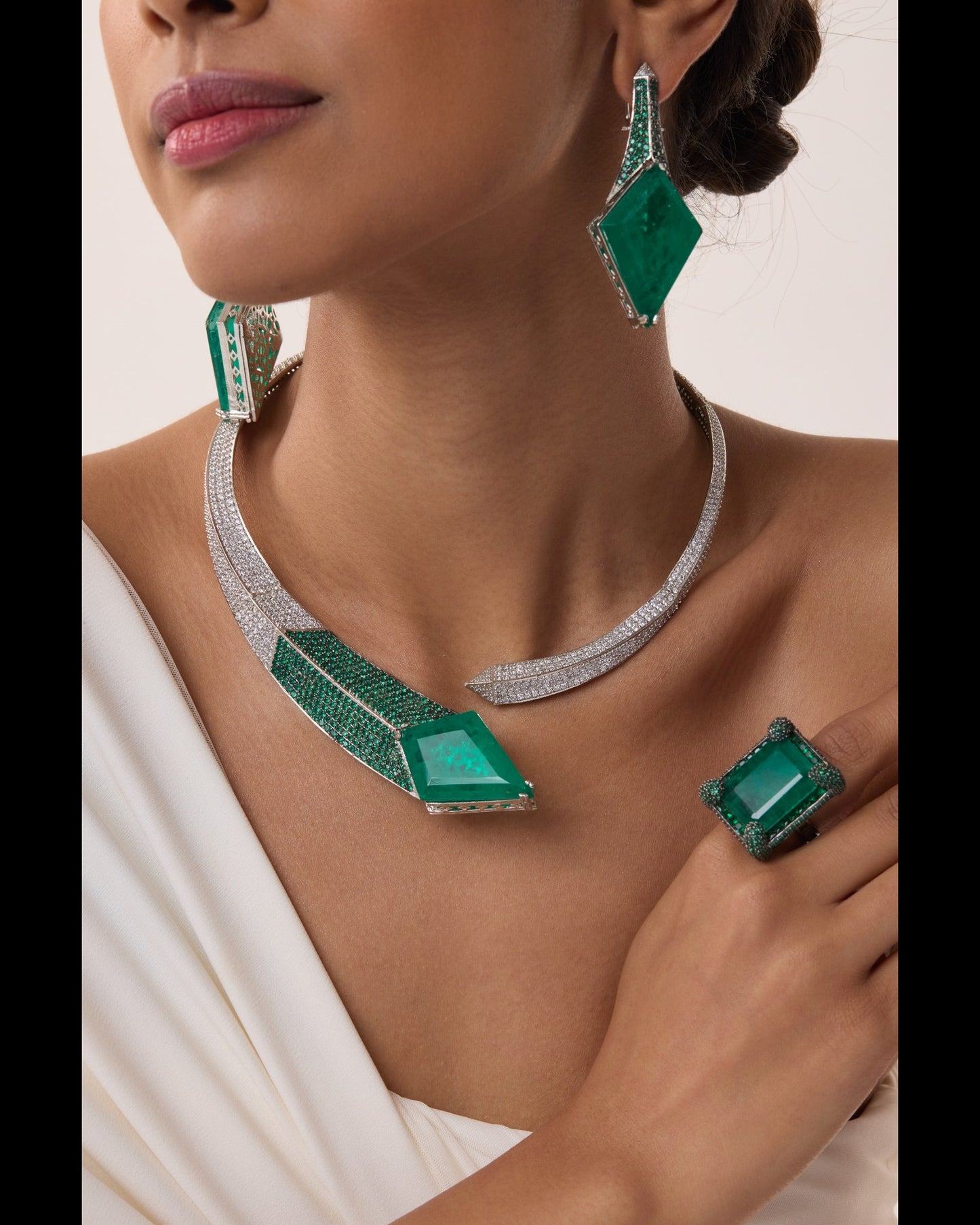 Emerald Serpent Set