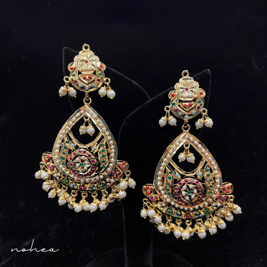 Ela Jadau Earrings