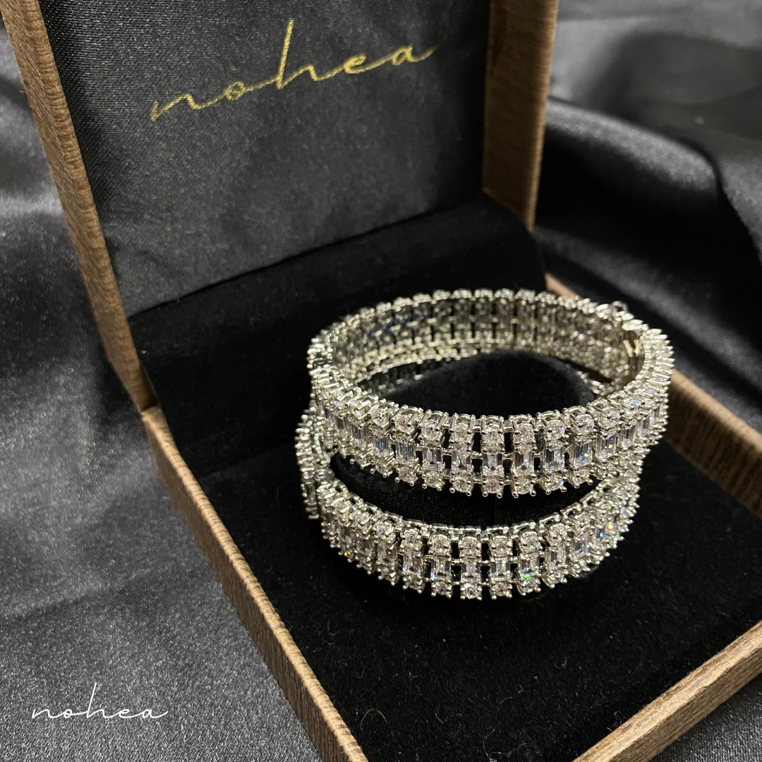 Julia Nakshatra CZ Bangles