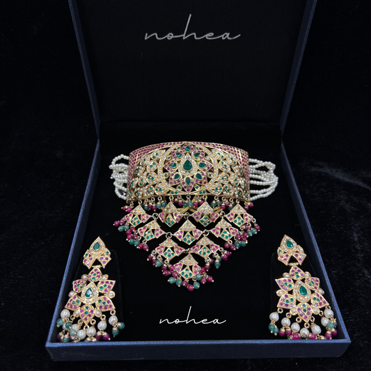 Zariza Jadau Choker Set