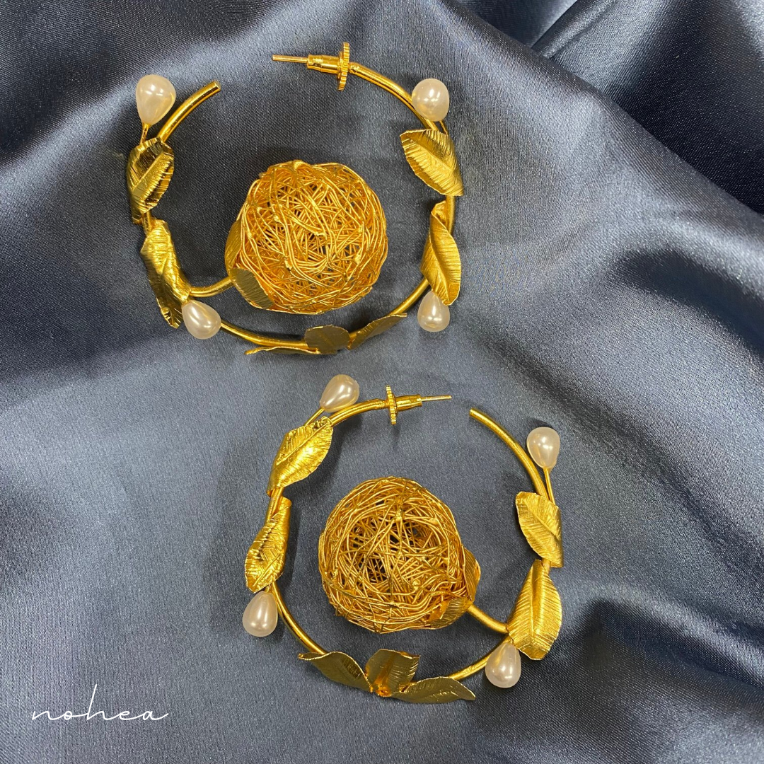 Pearl Renaissance Hoops