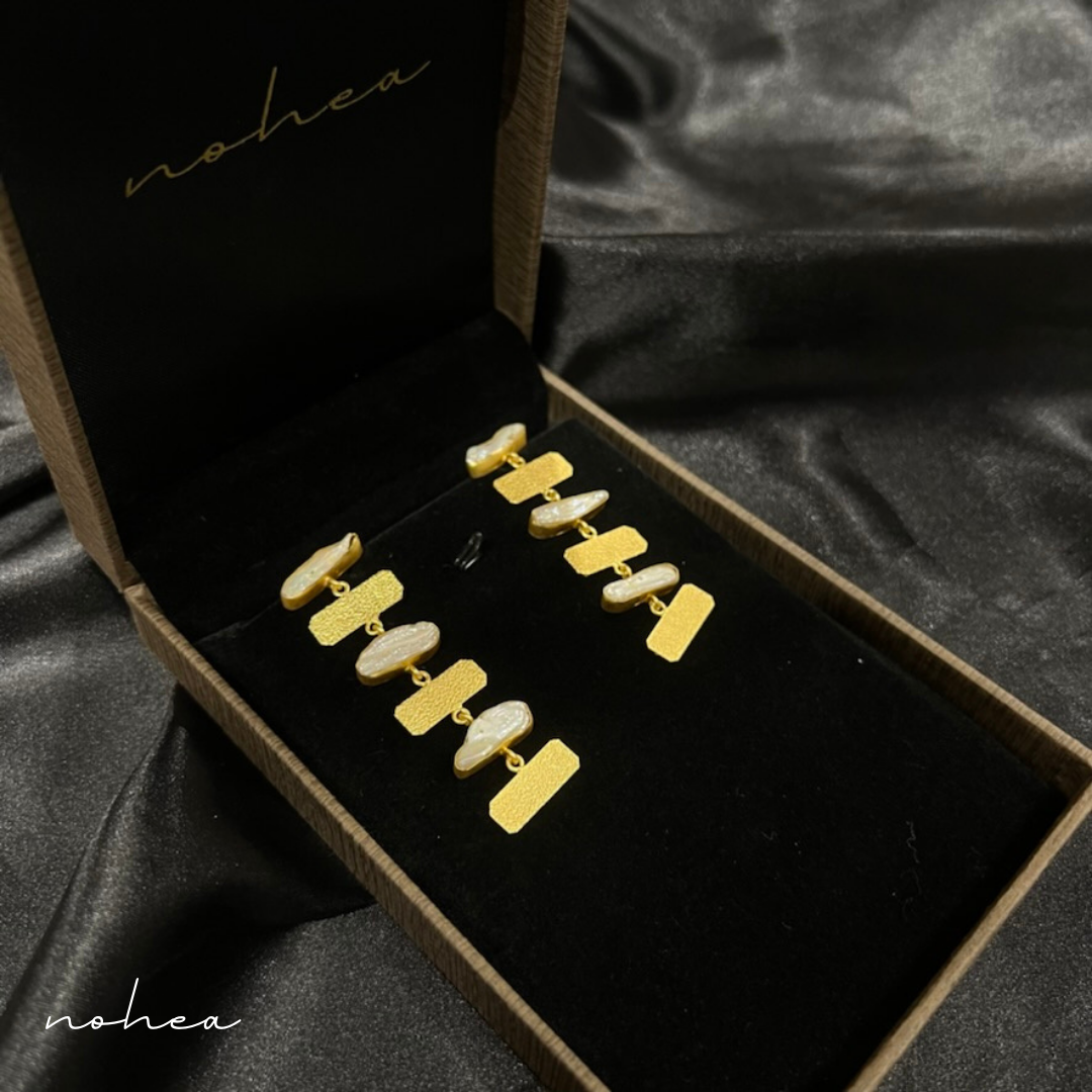 Palermo Pearl Dangler Earrings