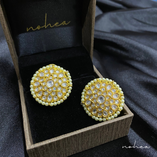 Winona Kundan Studs