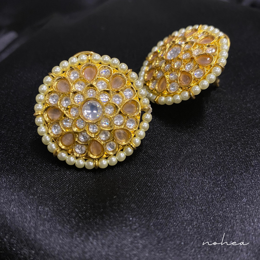 Winona Kundan Studs