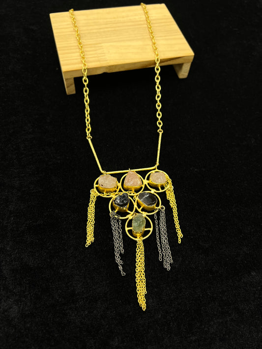 Trilogy Stone Pendant