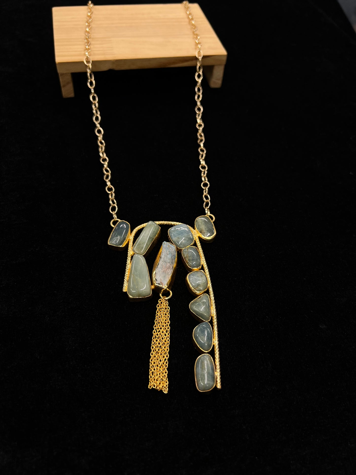 Ocean Blues Stone Pendant