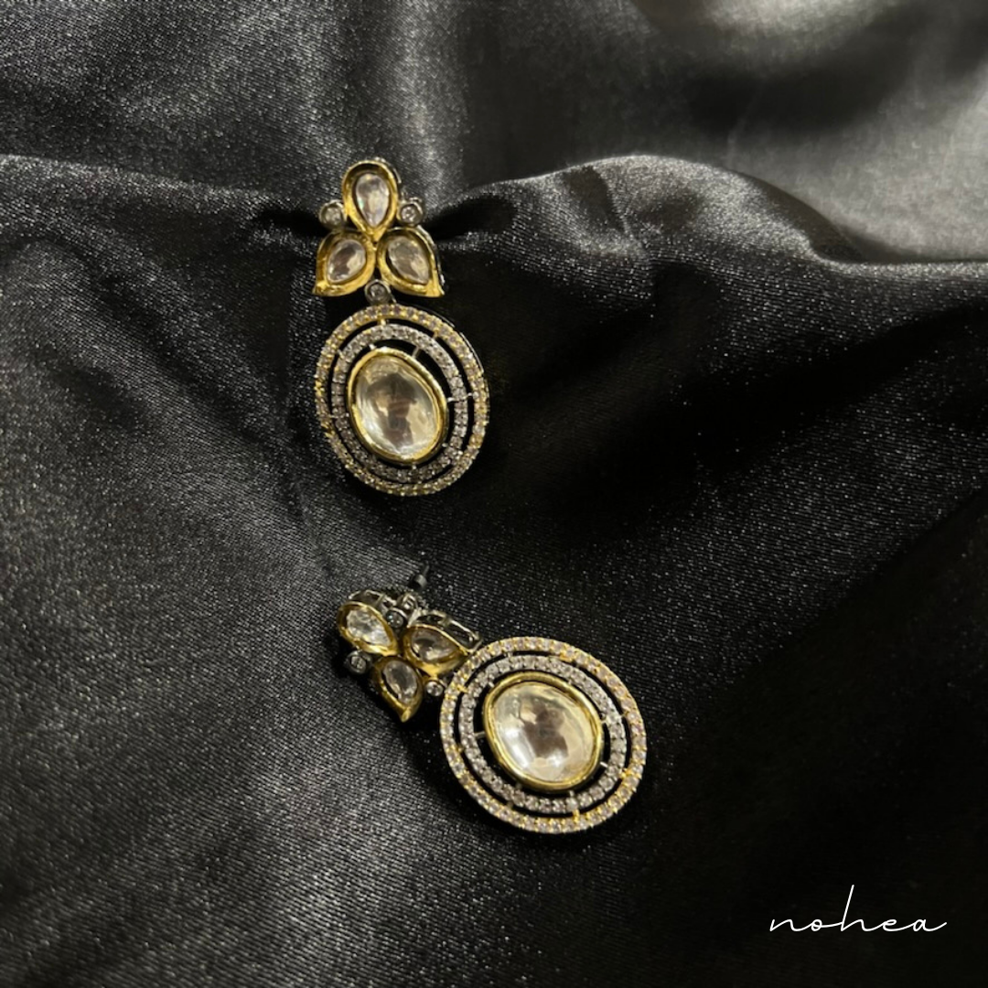 Anadia Delicate Kundan Earrings