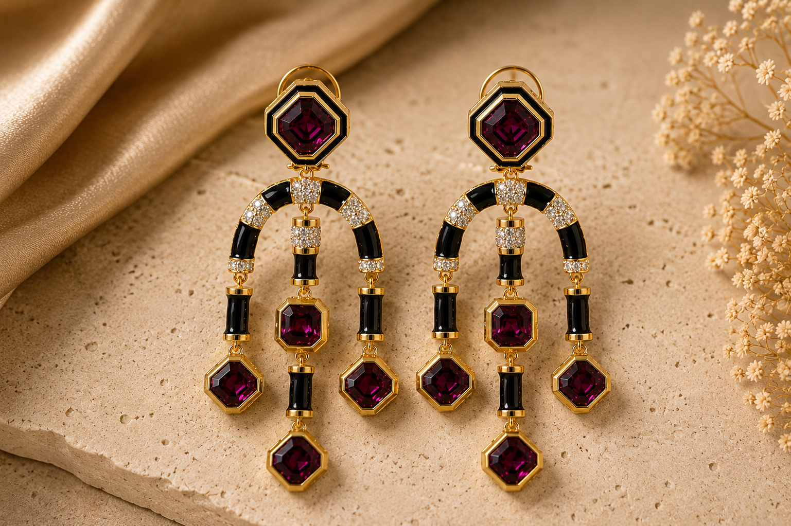 Noir Amethyst Cascade