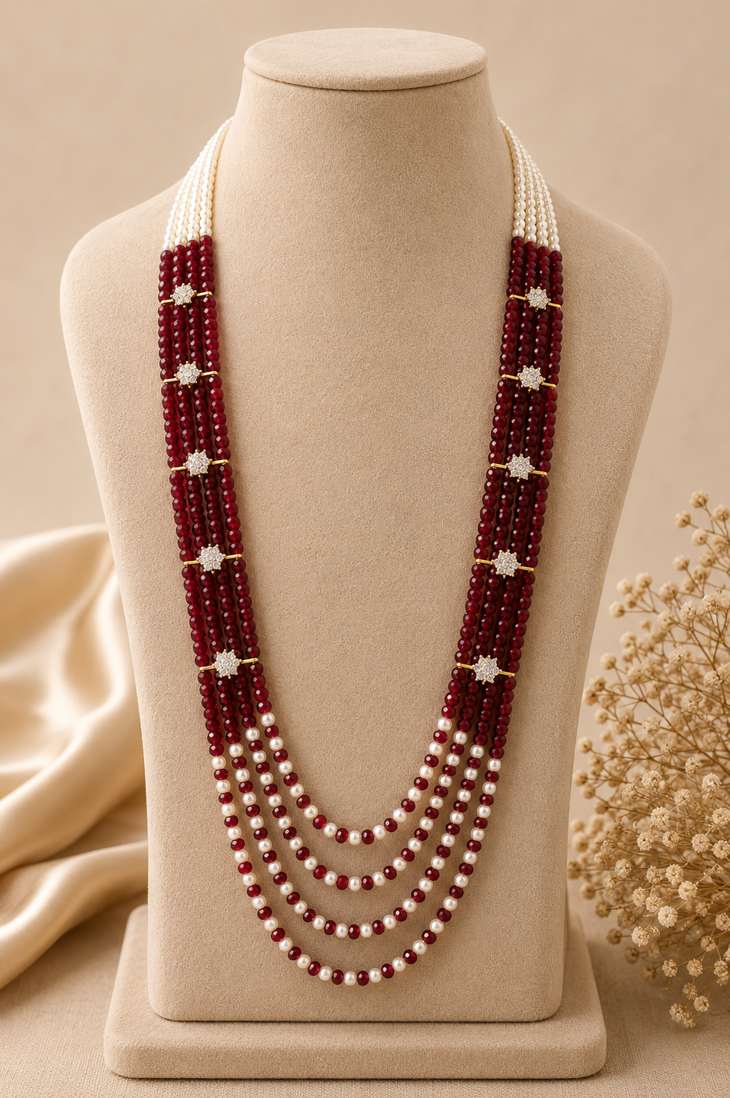 Noor Multi-Strand Necklace