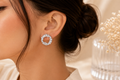 Kiara Crystal Hoops