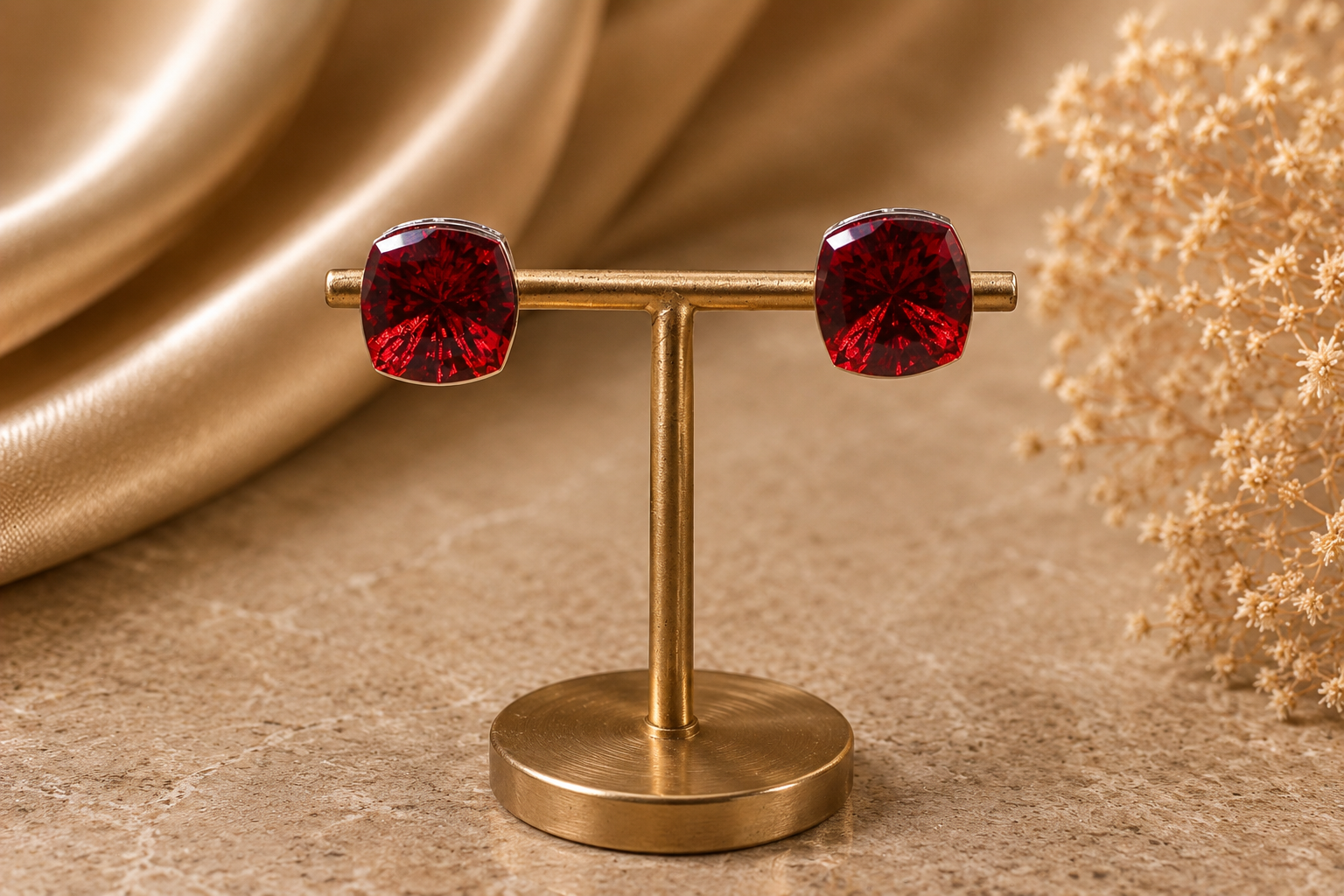 Émeraude Radiance Studs