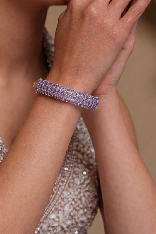 Noor Améthyste Bracelet (Pair)