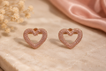 Amoura Heart Studs