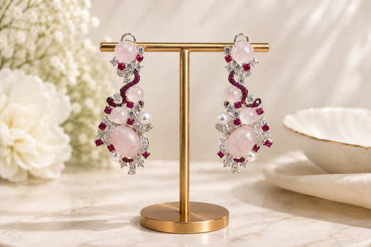 Rosé Reverie Earrings