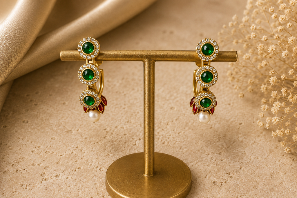 Vanya Pearl Hoops