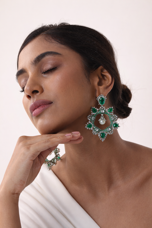 Doublet Starburst Earrings