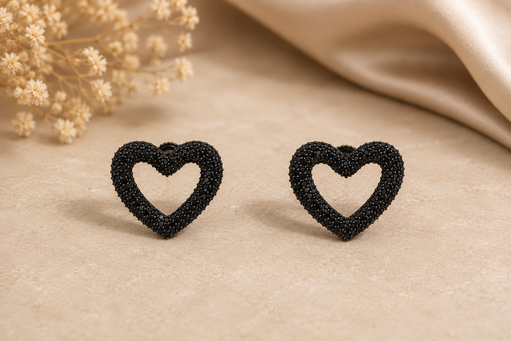 Éclat Heart Studs