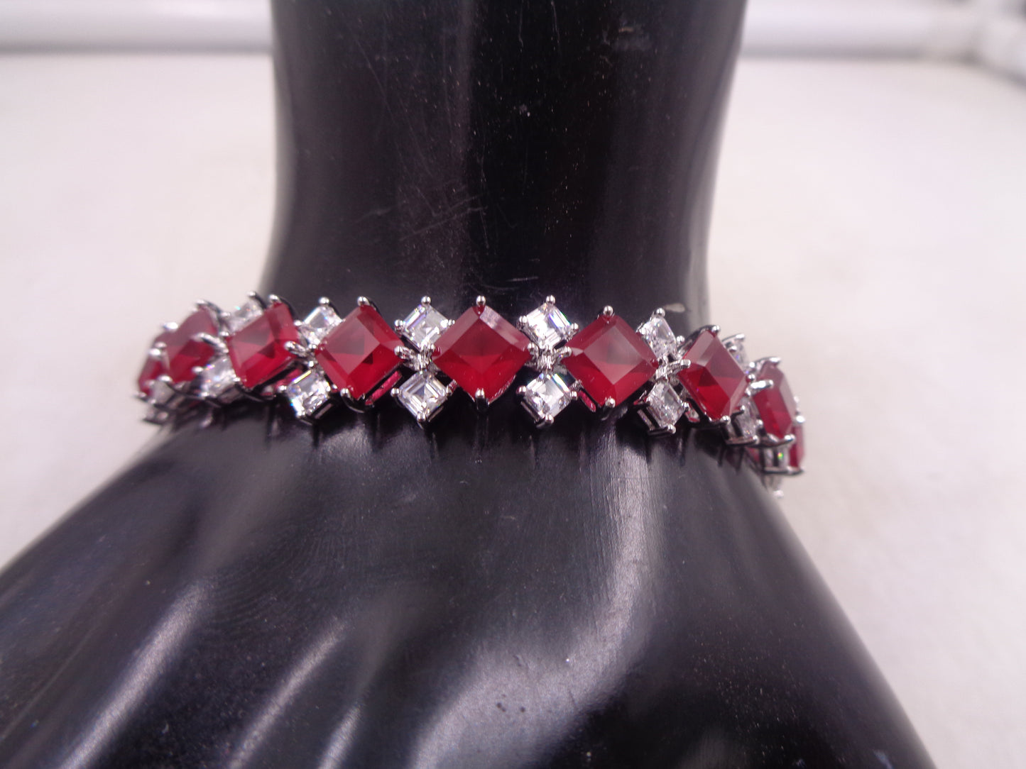 Ruby Cocktail Bracelet