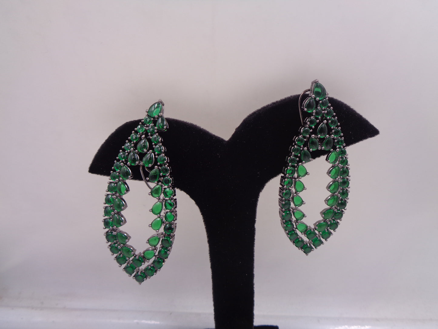 Sultana Green Earrings