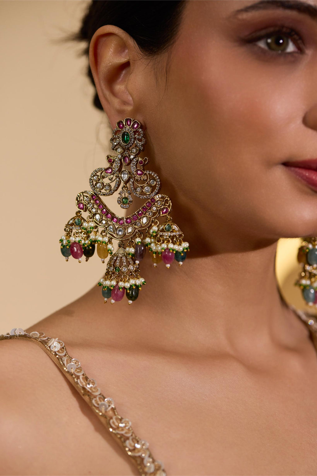 Meherbano Jhumkas