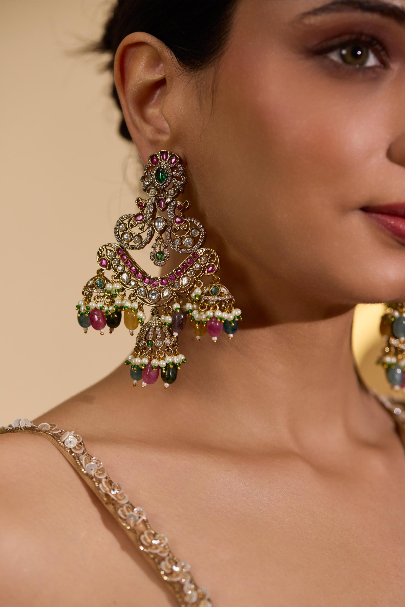 Meherbano Jhumkas