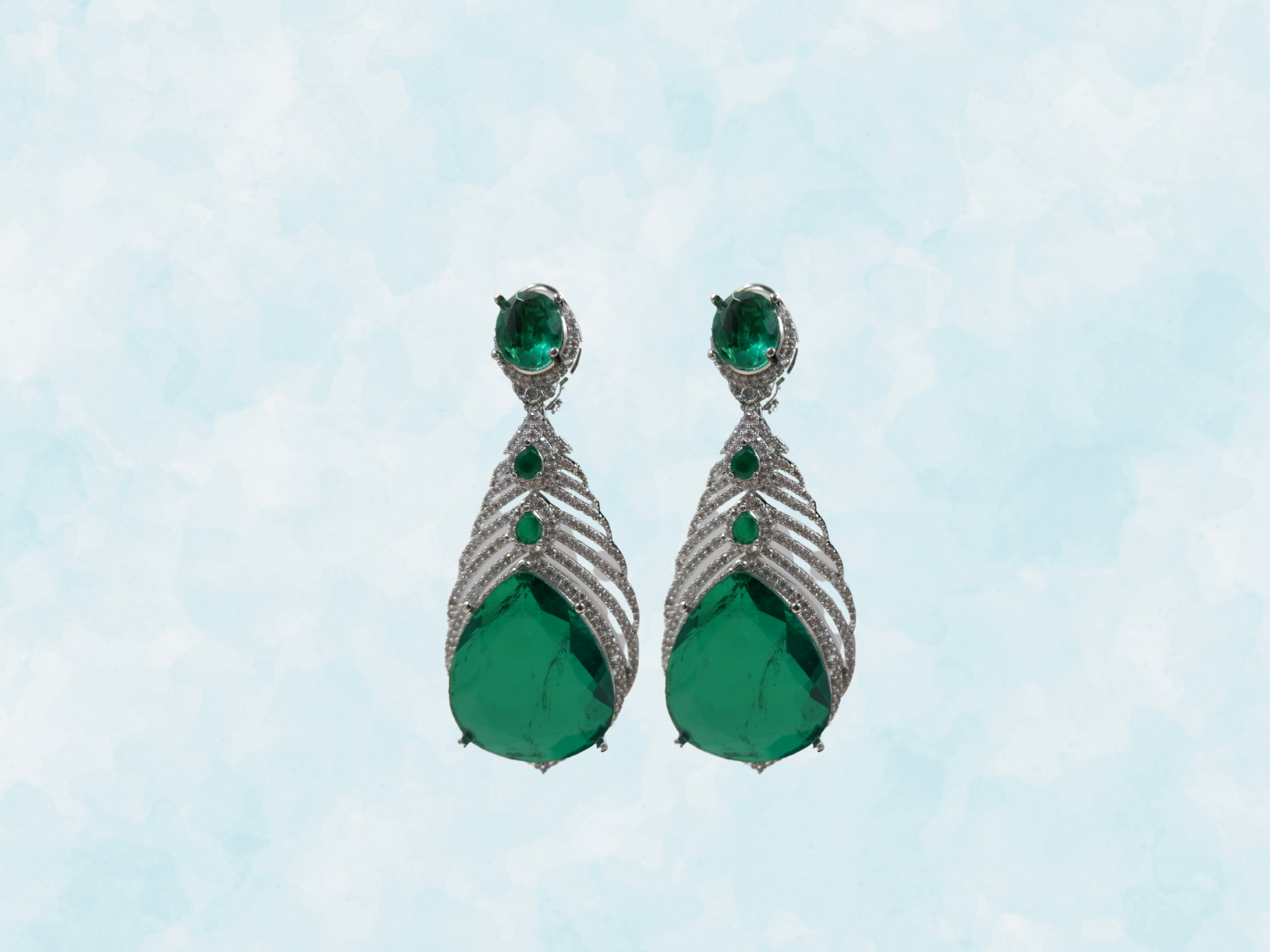 Green Crab Earrings