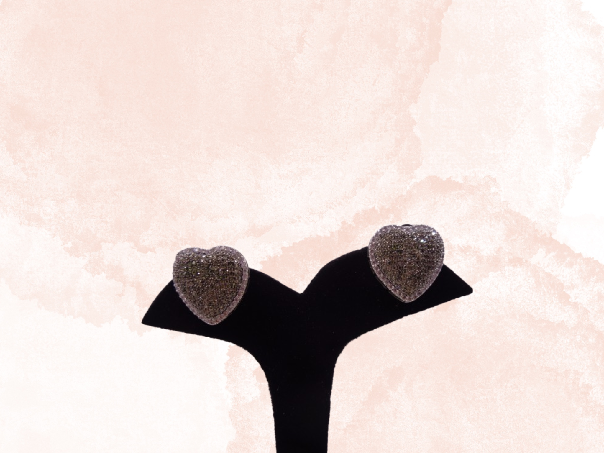 Peridot Love Studs