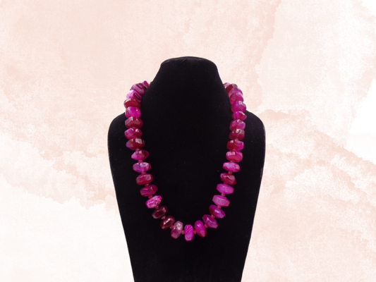 Purple Haze Agate Necklace