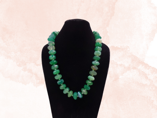 Mystic Emerald Agate Necklace