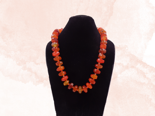 Sunset Glow Agate Necklace