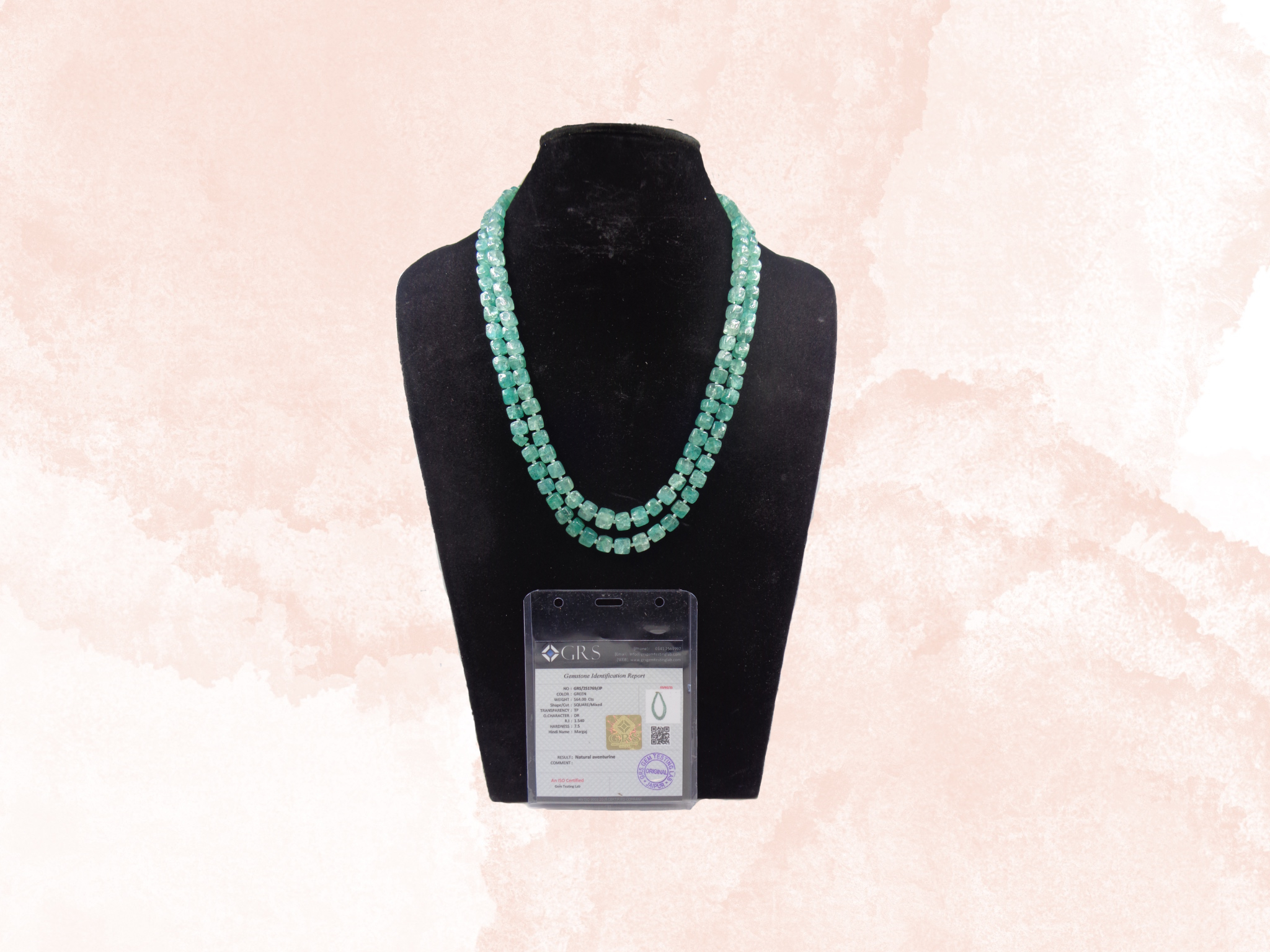 Emerald Grove Aventurine  Necklace