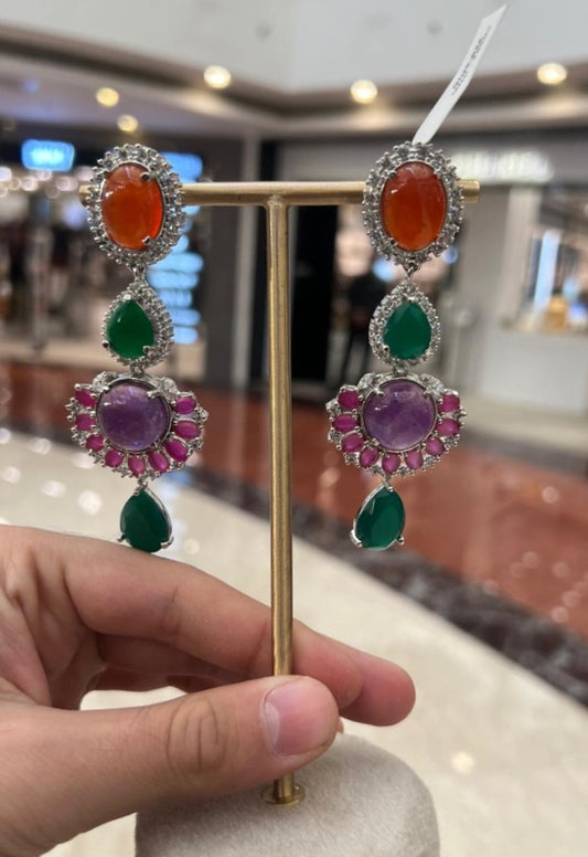 Colourful Drop Earrings