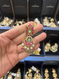Yamira Red Green Pakistani Jadau