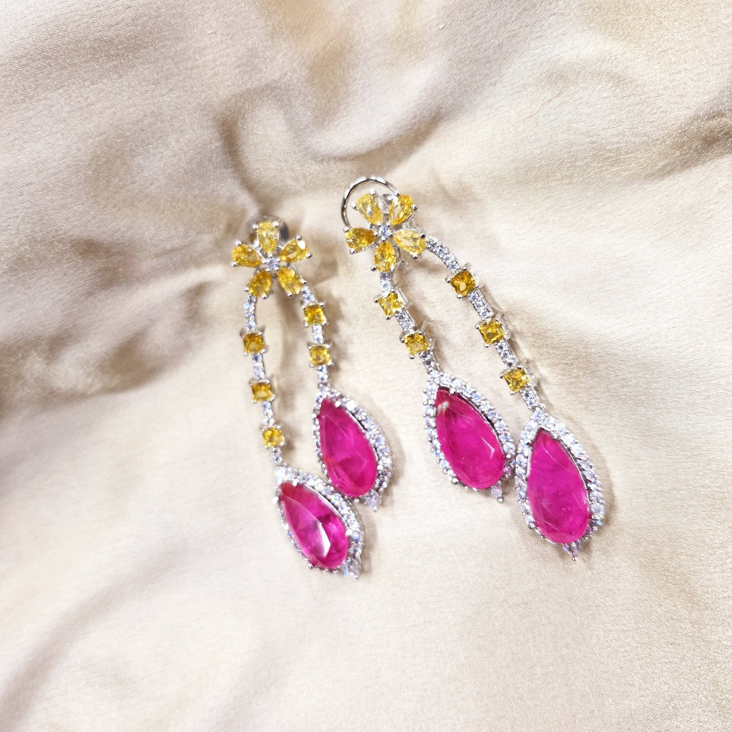 Sunset  Drop Earrings