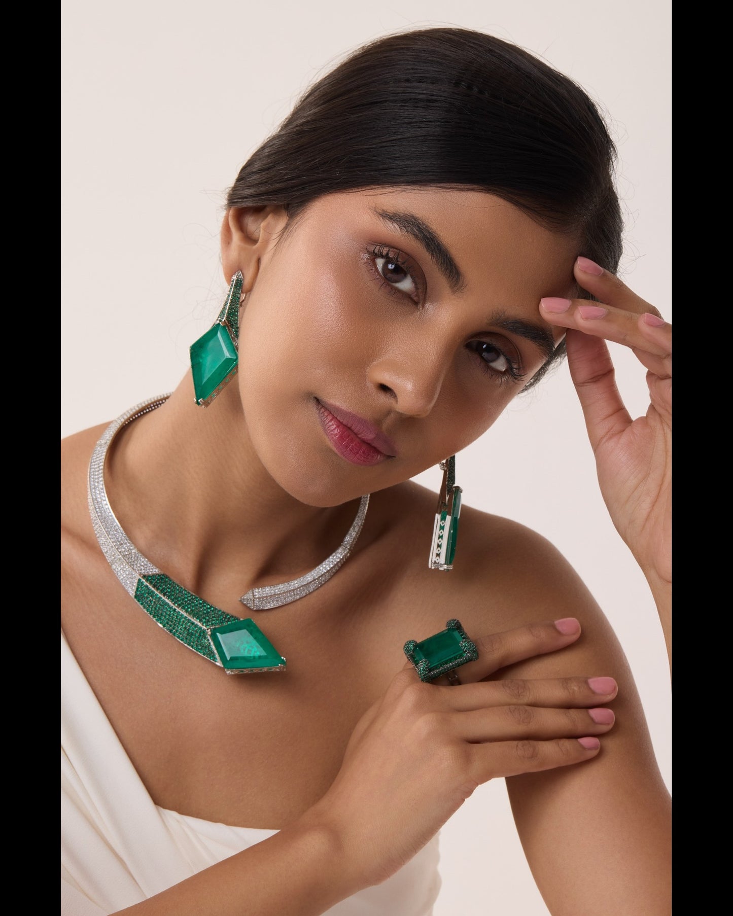 Emerald Serpent Set