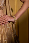 Moissanite Kundan Bangle